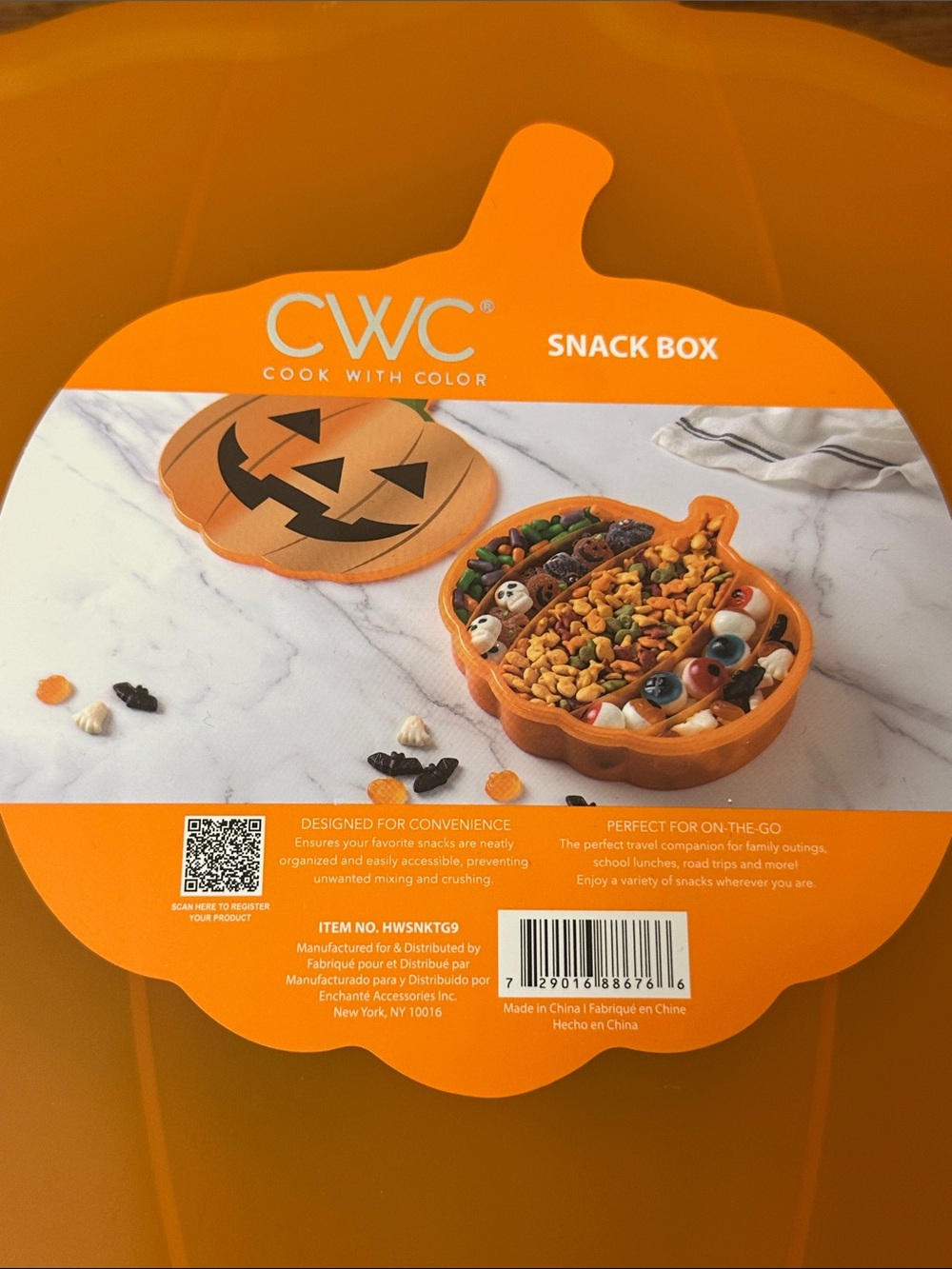 CWC Pumpkin Snack Box - Picture 2 of 4